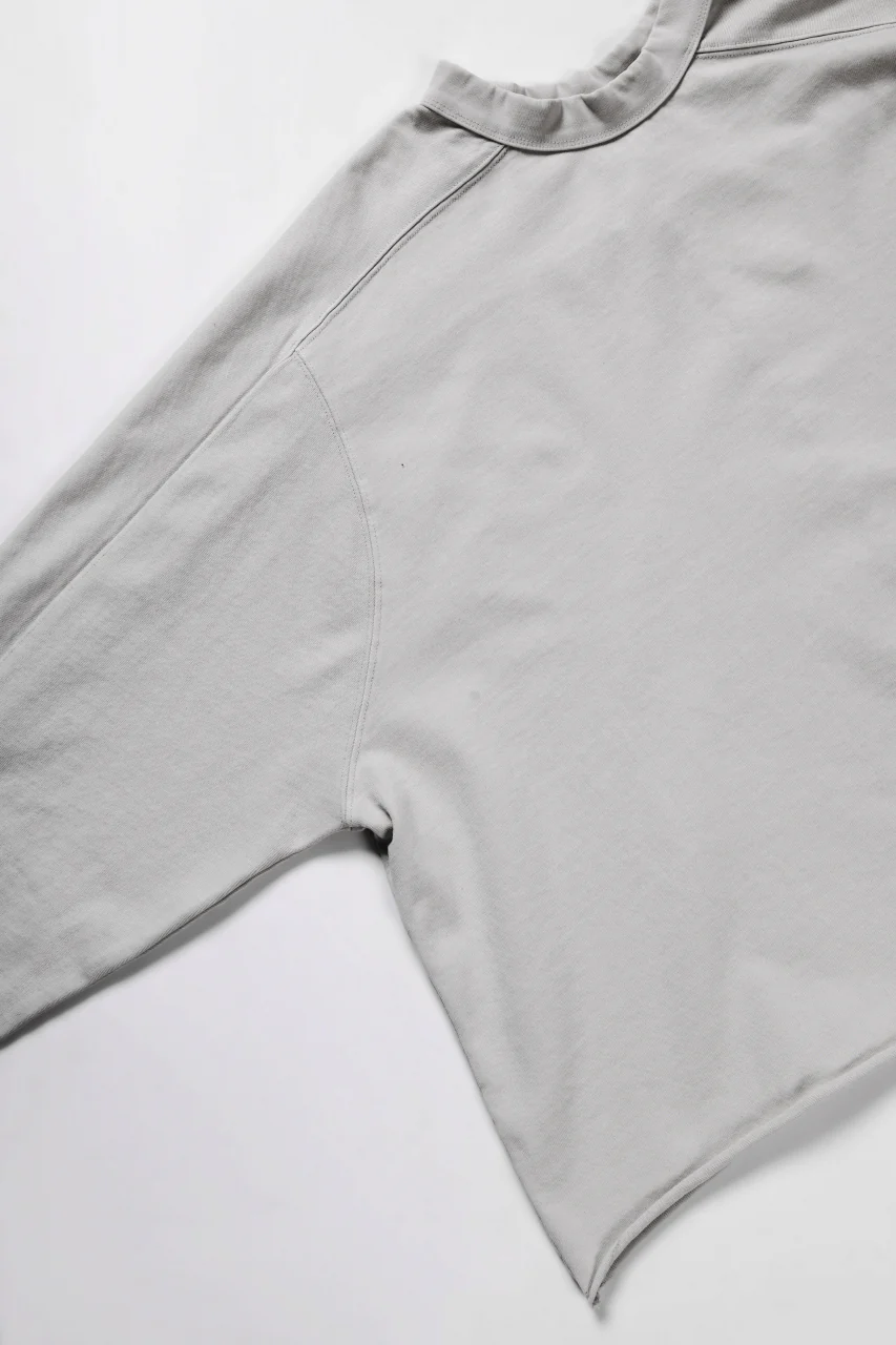 entire studios HEAVY LONG SLEEVE TEE (RICE) - Image 4