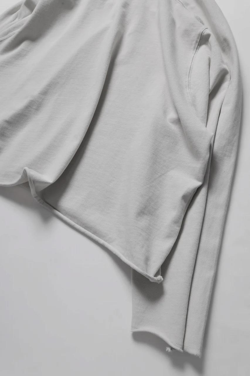 entire studios HEAVY LONG SLEEVE TEE (RICE) - Image 8