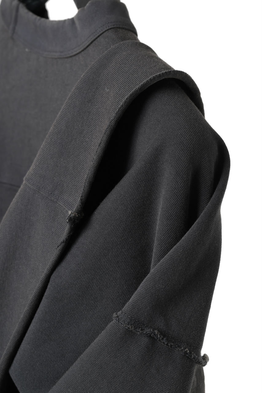 entire studios HEAVY LONG SLEEVE TEE (WASHED BLACK) - Image 21