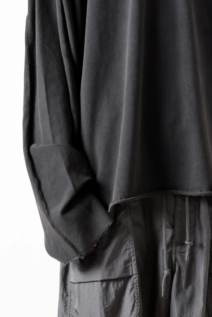 entire studios HEAVY LONG SLEEVE TEE (WASHED BLACK) - Image 24