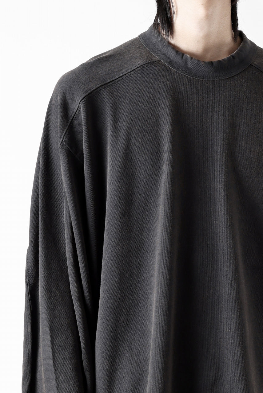 entire studios HEAVY LONG SLEEVE TEE (WASHED BLACK) - Image 26
