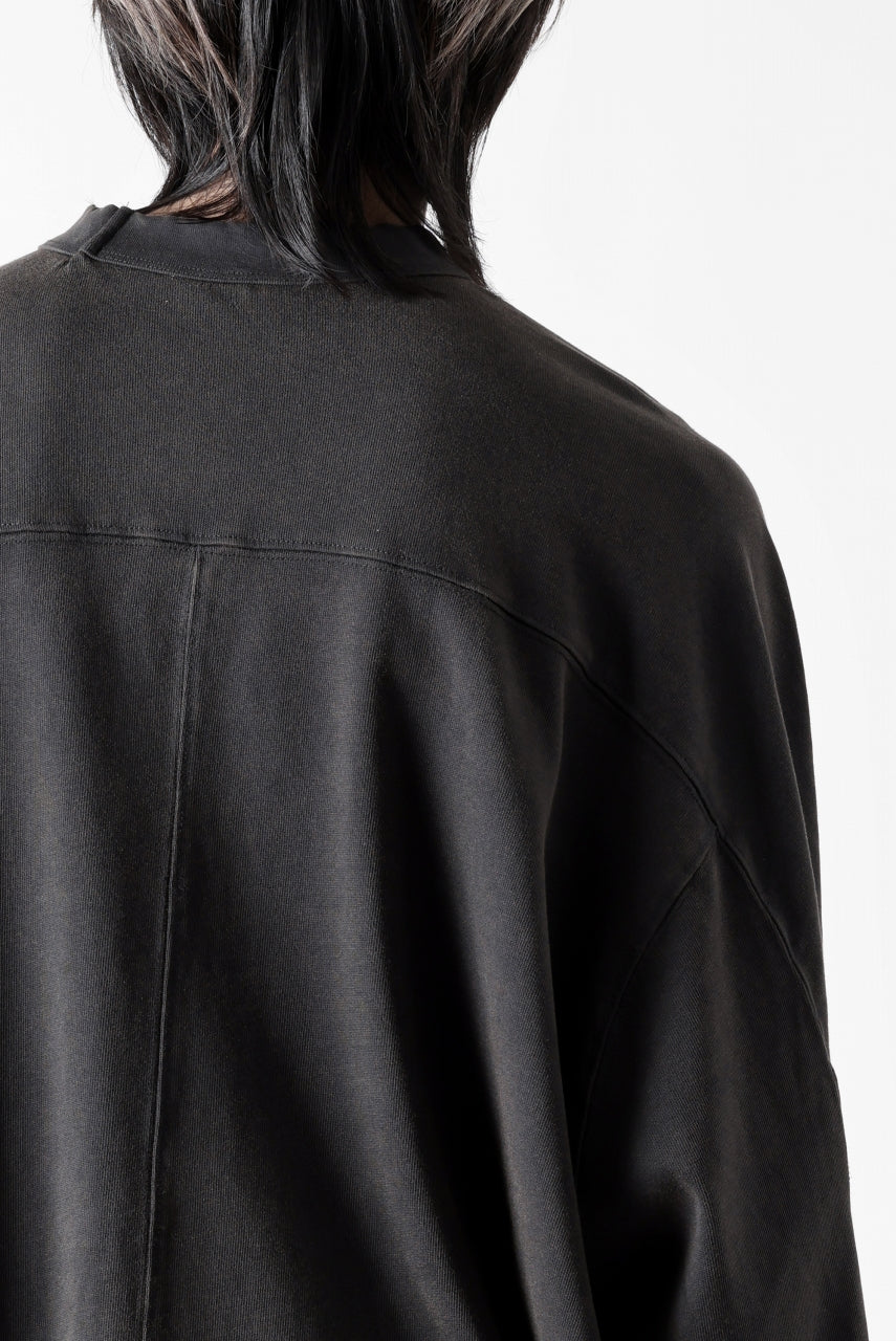 entire studios HEAVY LONG SLEEVE TEE (WASHED BLACK) - Image 27