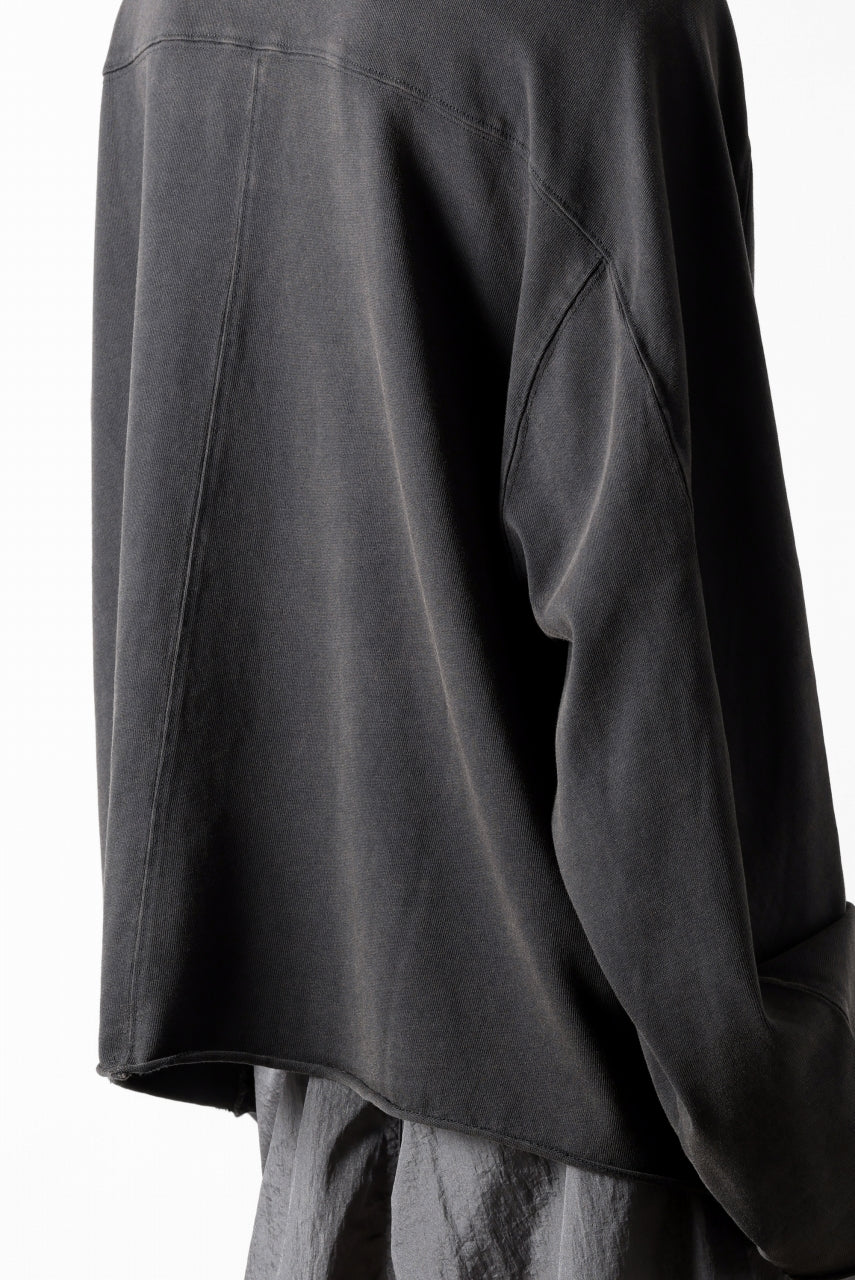 entire studios HEAVY LONG SLEEVE TEE (WASHED BLACK) - Image 29