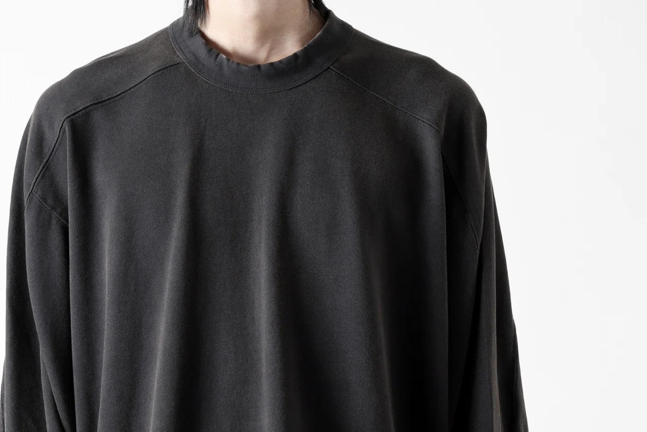 entire studios HEAVY LONG SLEEVE TEE (WASHED BLACK) - Image 30