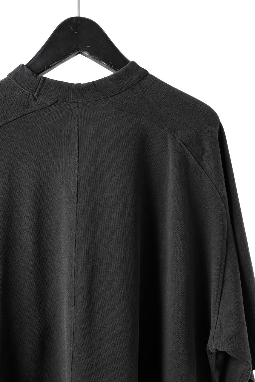 entire studios HEAVY POCKET SHORT SLEEVE TEE (WASHED BLACK) - Image 10