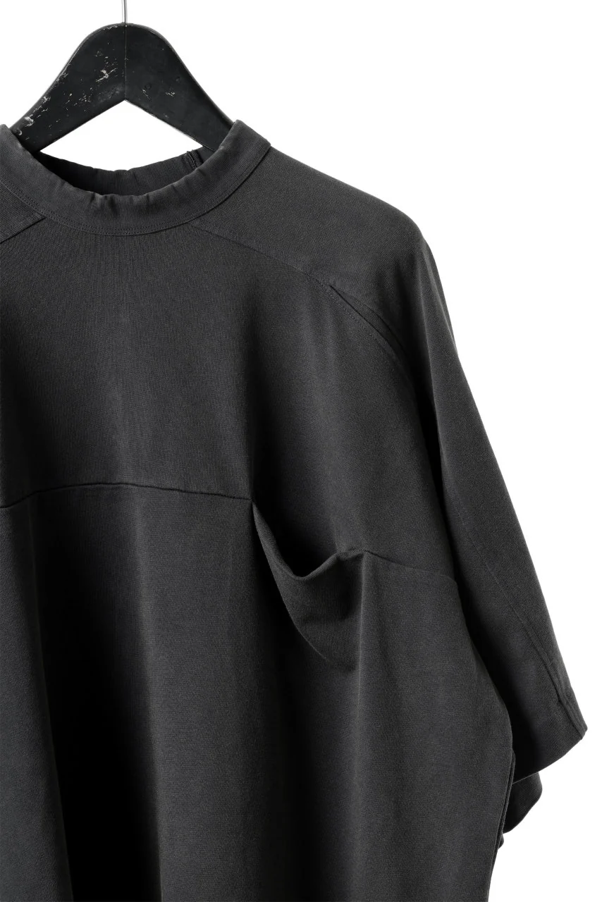 entire studios HEAVY POCKET SHORT SLEEVE TEE (WASHED BLACK) - Image 4