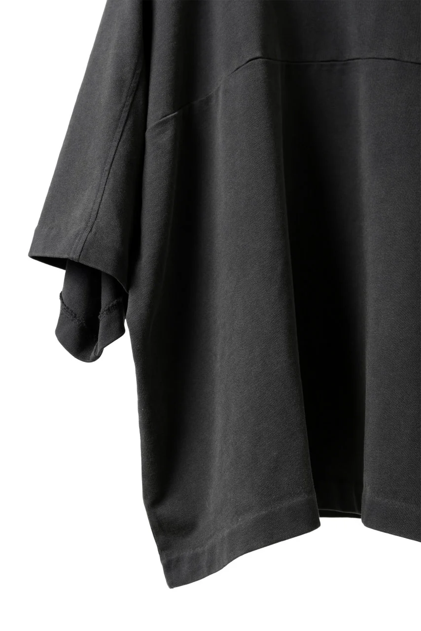 entire studios HEAVY POCKET SHORT SLEEVE TEE (WASHED BLACK) - Image 5