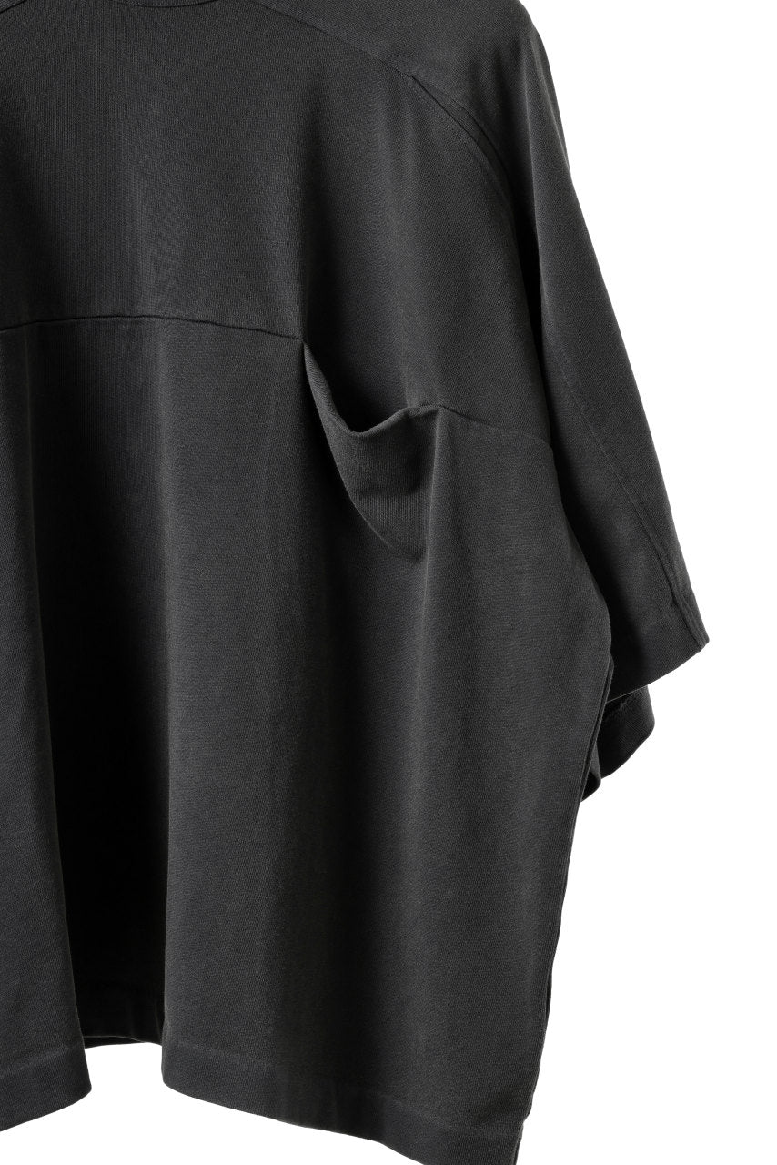 entire studios HEAVY POCKET SHORT SLEEVE TEE (WASHED BLACK) - Image 8