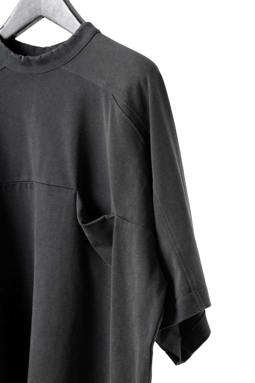 entire studios HEAVY POCKET SHORT SLEEVE TEE (WASHED BLACK) - Image 9