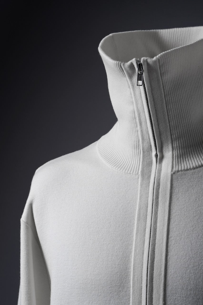 entire studios KNIT ZIP UP JACKET (IVORY) - Image 10