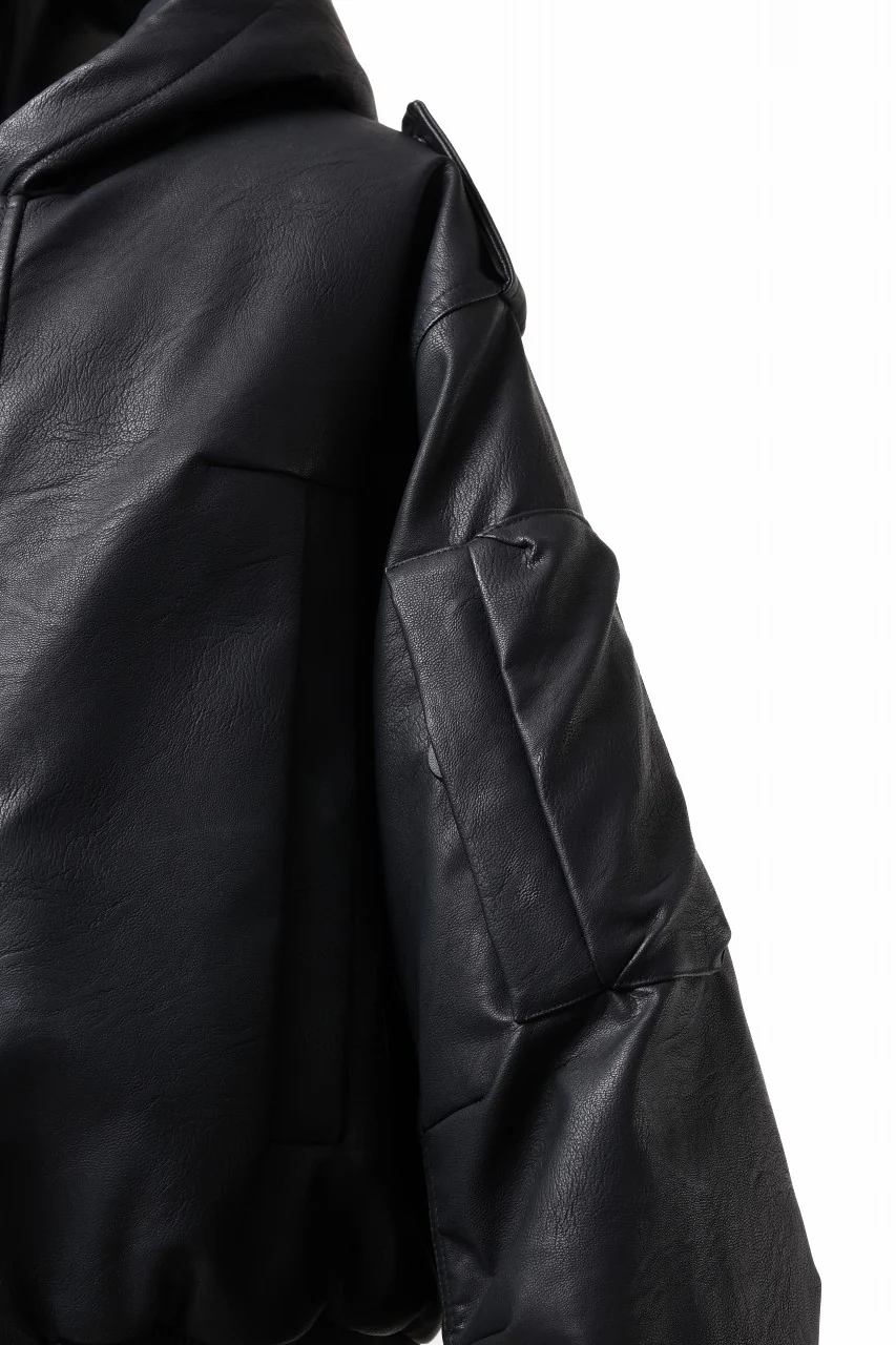entire studios MOTO BOMBER PADDED JACKET (BLACK) - Image 12