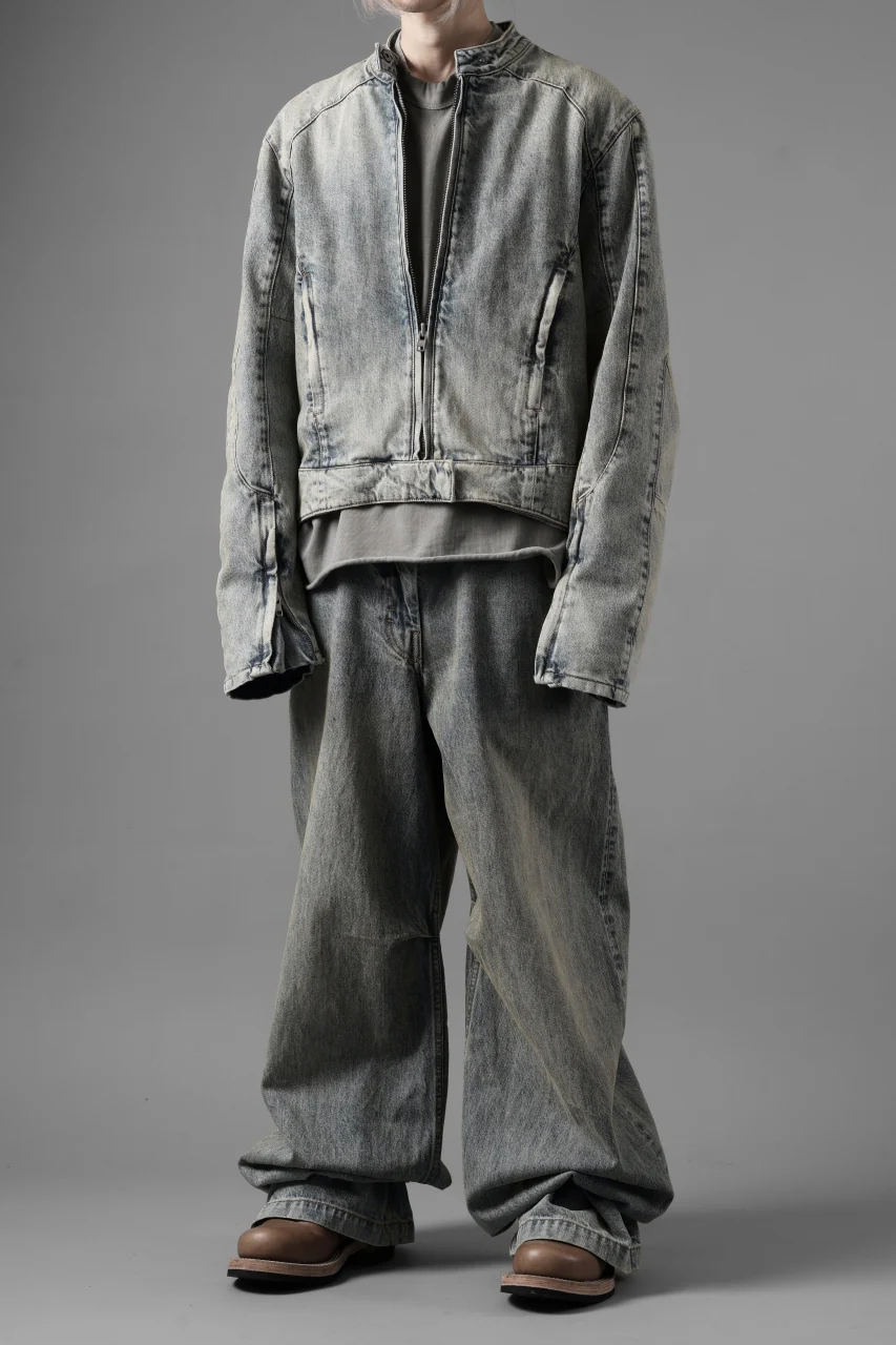 entire studios MOTO DENIM JACKET (SURFACE WAVE) - Image 37