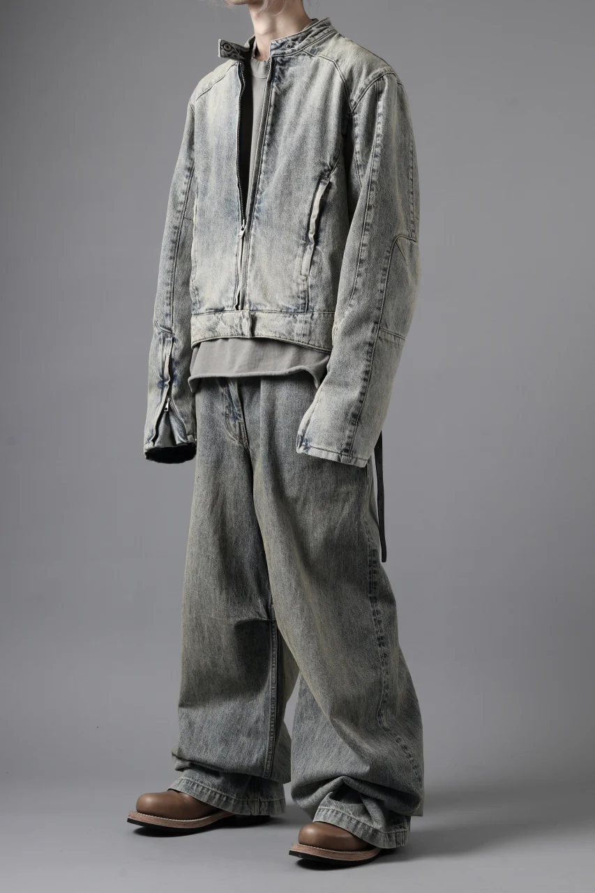 entire studios MOTO DENIM JACKET (SURFACE WAVE) - Image 39