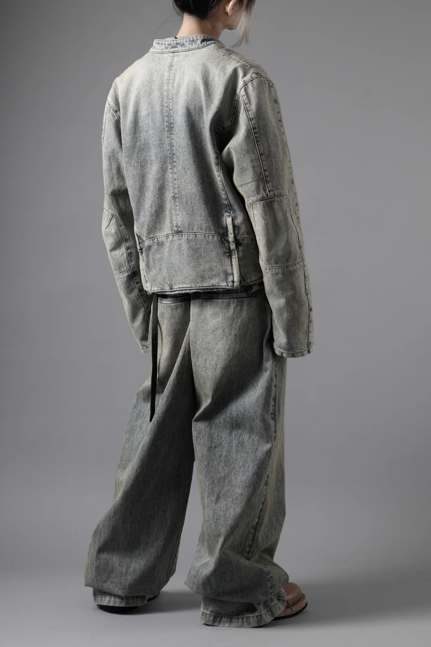 entire studios MOTO DENIM JACKET (SURFACE WAVE) - Image 41