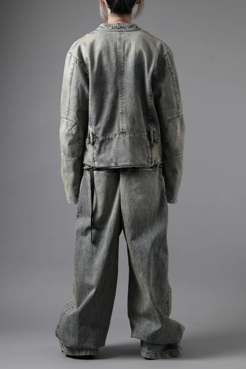 entire studios MOTO DENIM JACKET (SURFACE WAVE) - Image 43