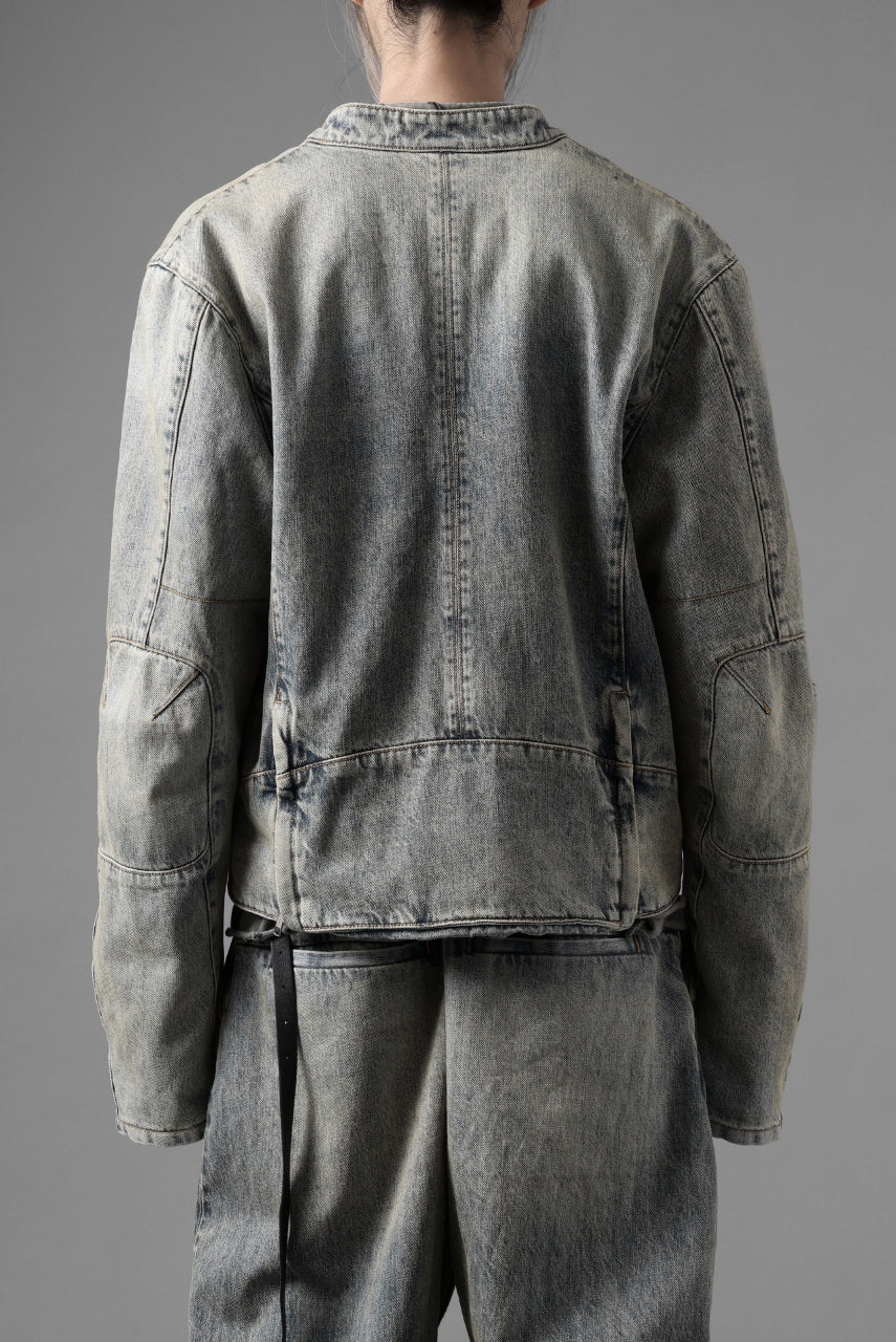 entire studios MOTO DENIM JACKET (SURFACE WAVE) - Image 53