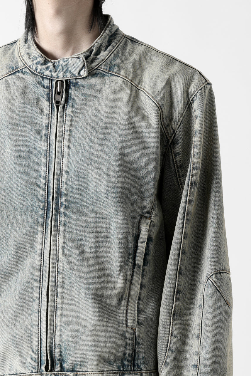 entire studios MOTO DENIM JACKET (SURFACE WAVE) - Image 56