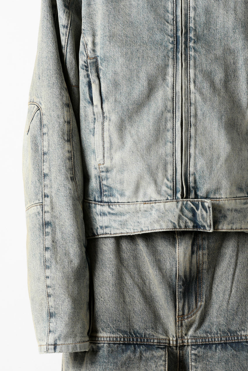 entire studios MOTO DENIM JACKET (SURFACE WAVE) - Image 61