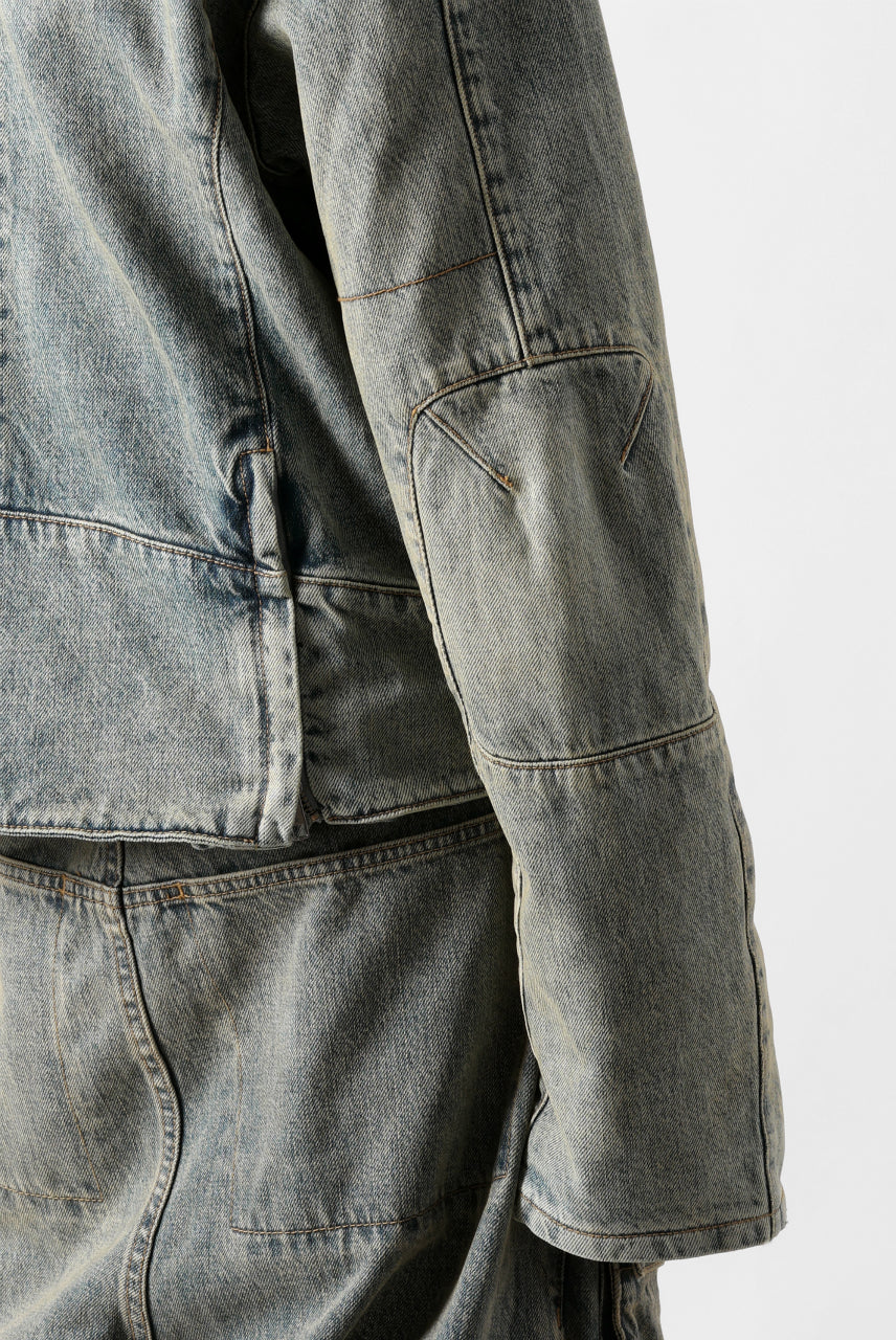 entire studios MOTO DENIM JACKET (SURFACE WAVE) - Image 63