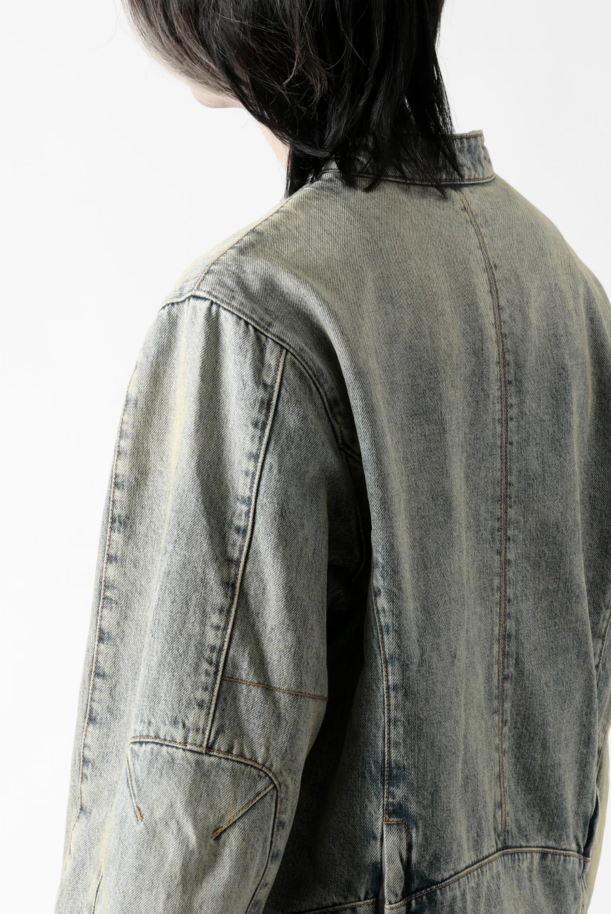entire studios MOTO DENIM JACKET (SURFACE WAVE) - Image 65