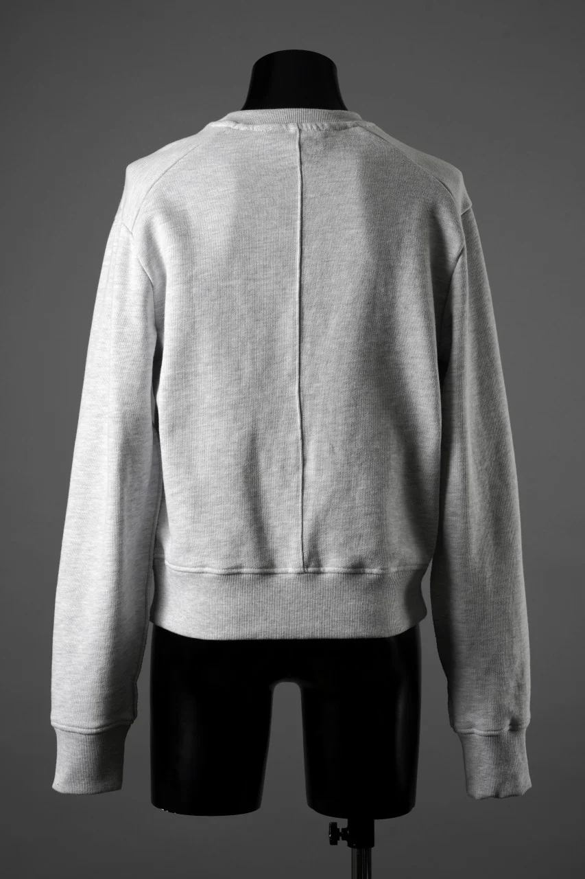 entire studios POD CREW SWEAT (HEATHER GREY) - Image 3