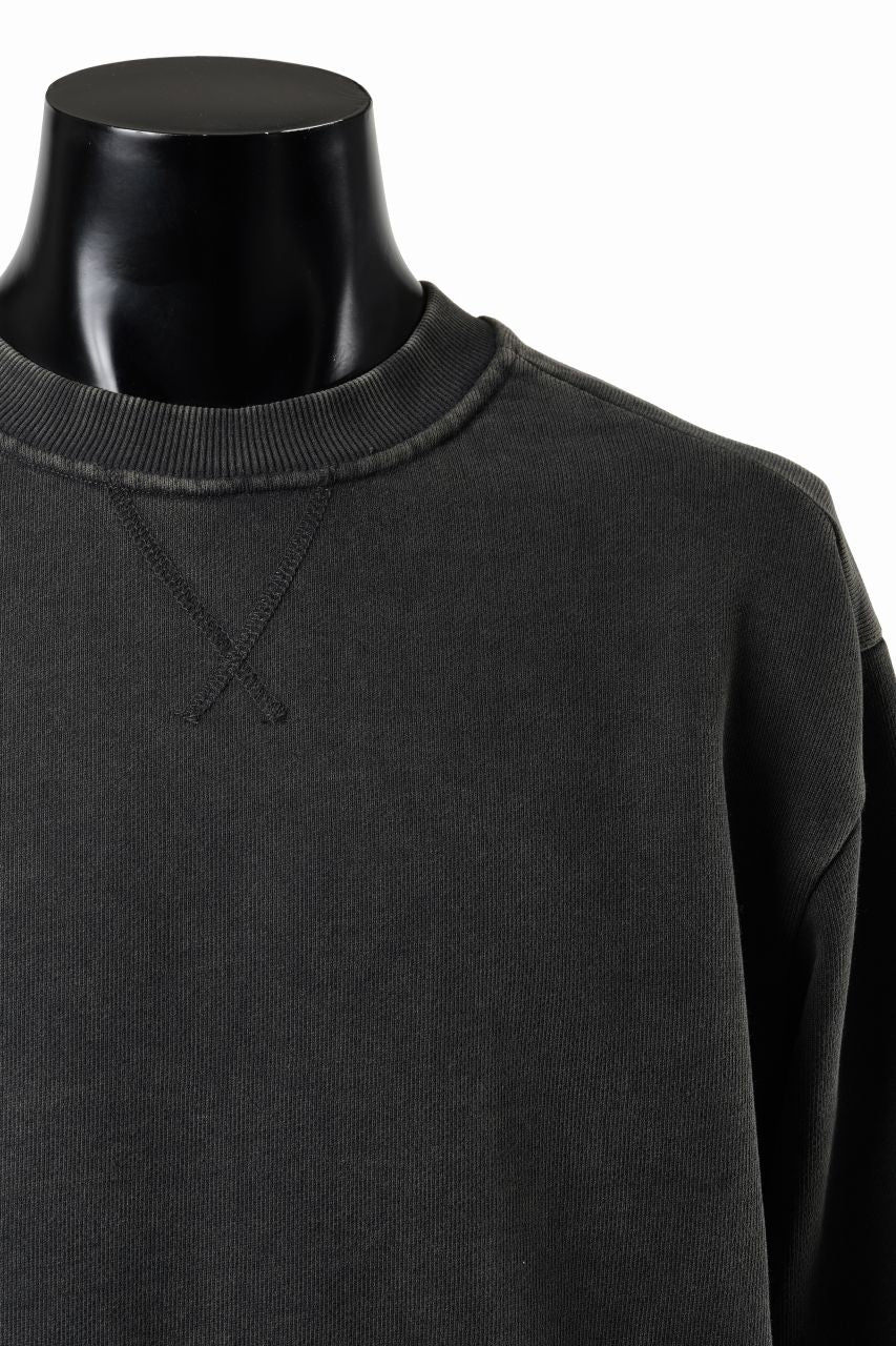 entire studios POD CREW SWEAT (WASHED BLACK) - Image 6