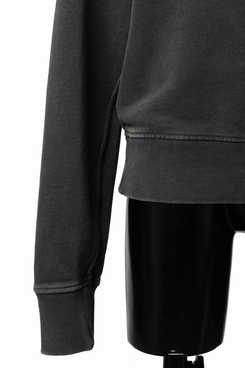 entire studios POD CREW SWEAT (WASHED BLACK) - Image 7
