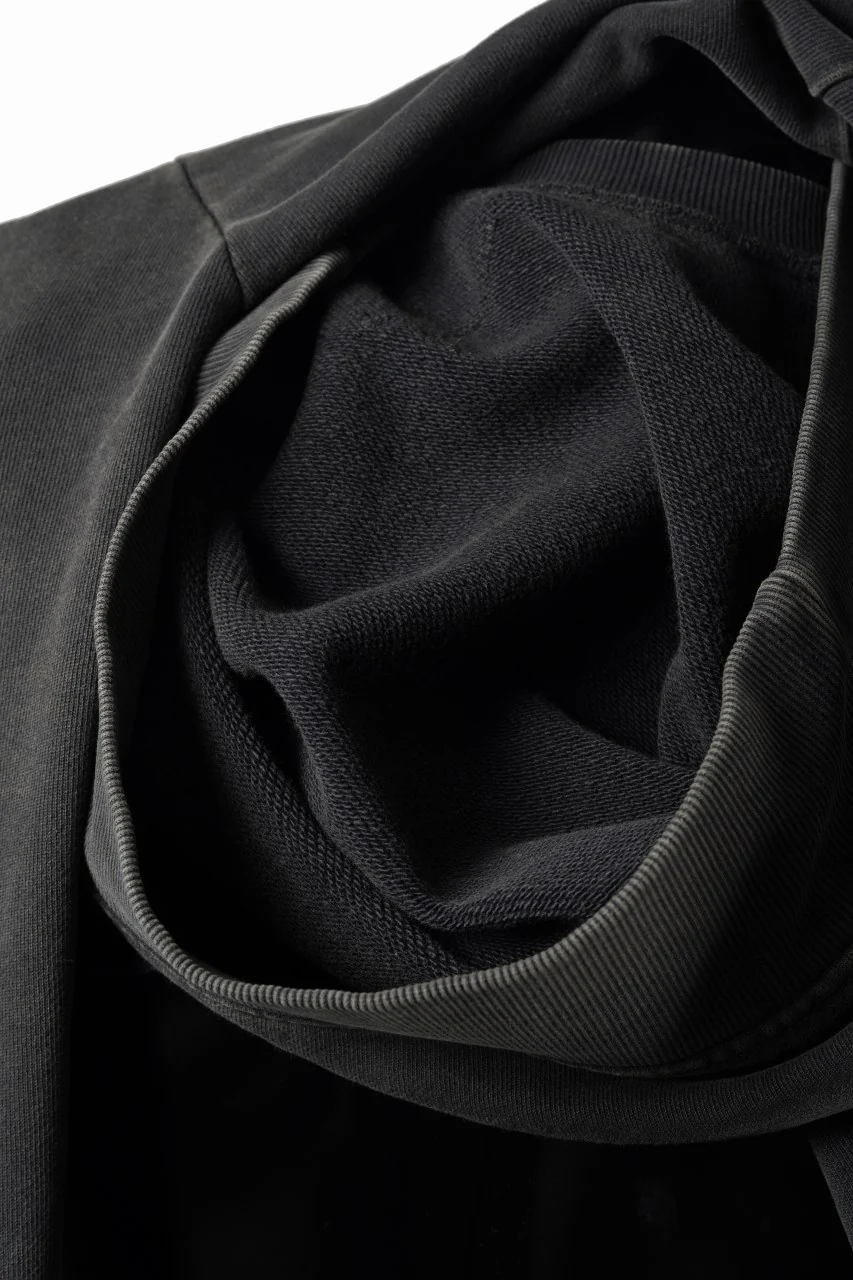 entire studios POD CREW SWEAT (WASHED BLACK) - Image 8