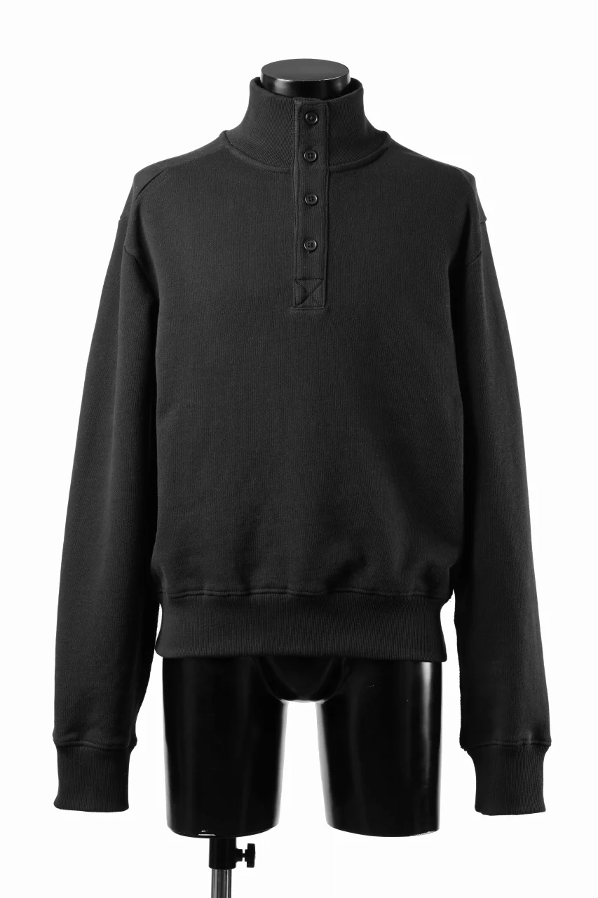 entire studios PORT PULLOVER SWEAT (BLACK)