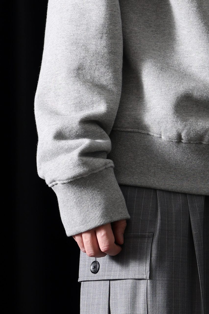 entire studios PORT PULLOVER SWEAT (GREY MARLE) - Image 10