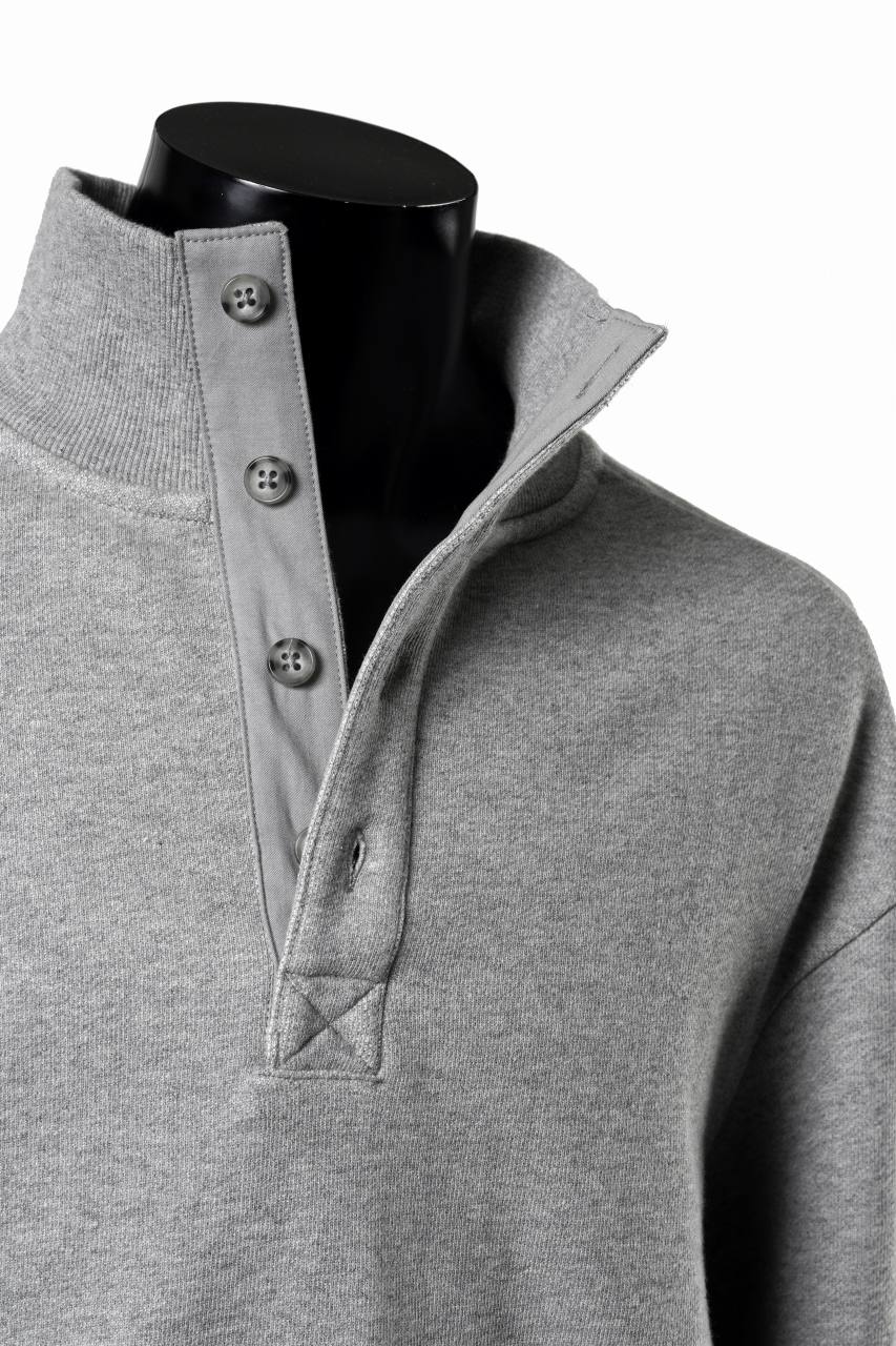 entire studios PORT PULLOVER SWEAT (GREY MARLE) - Image 7
