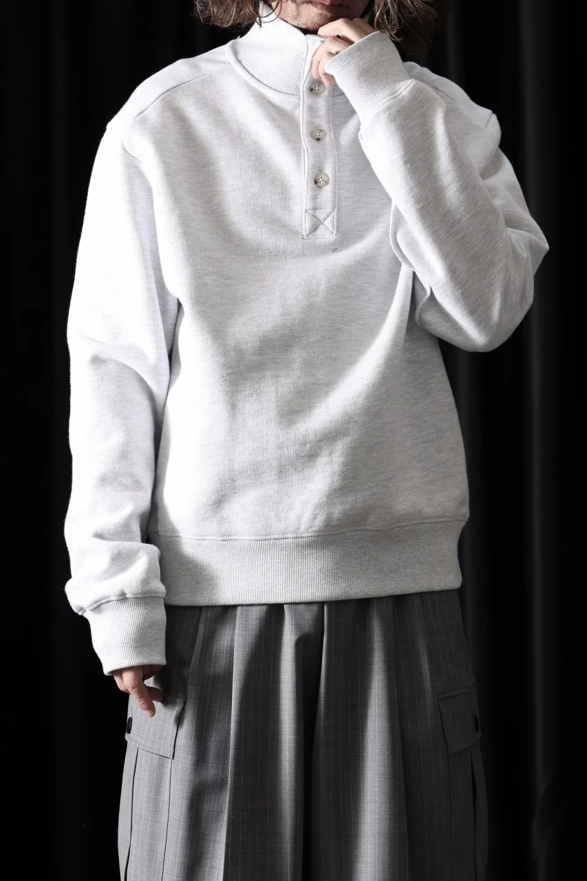 entire studios PORT PULLOVER SWEAT (HEATHER GREY) - Image 10
