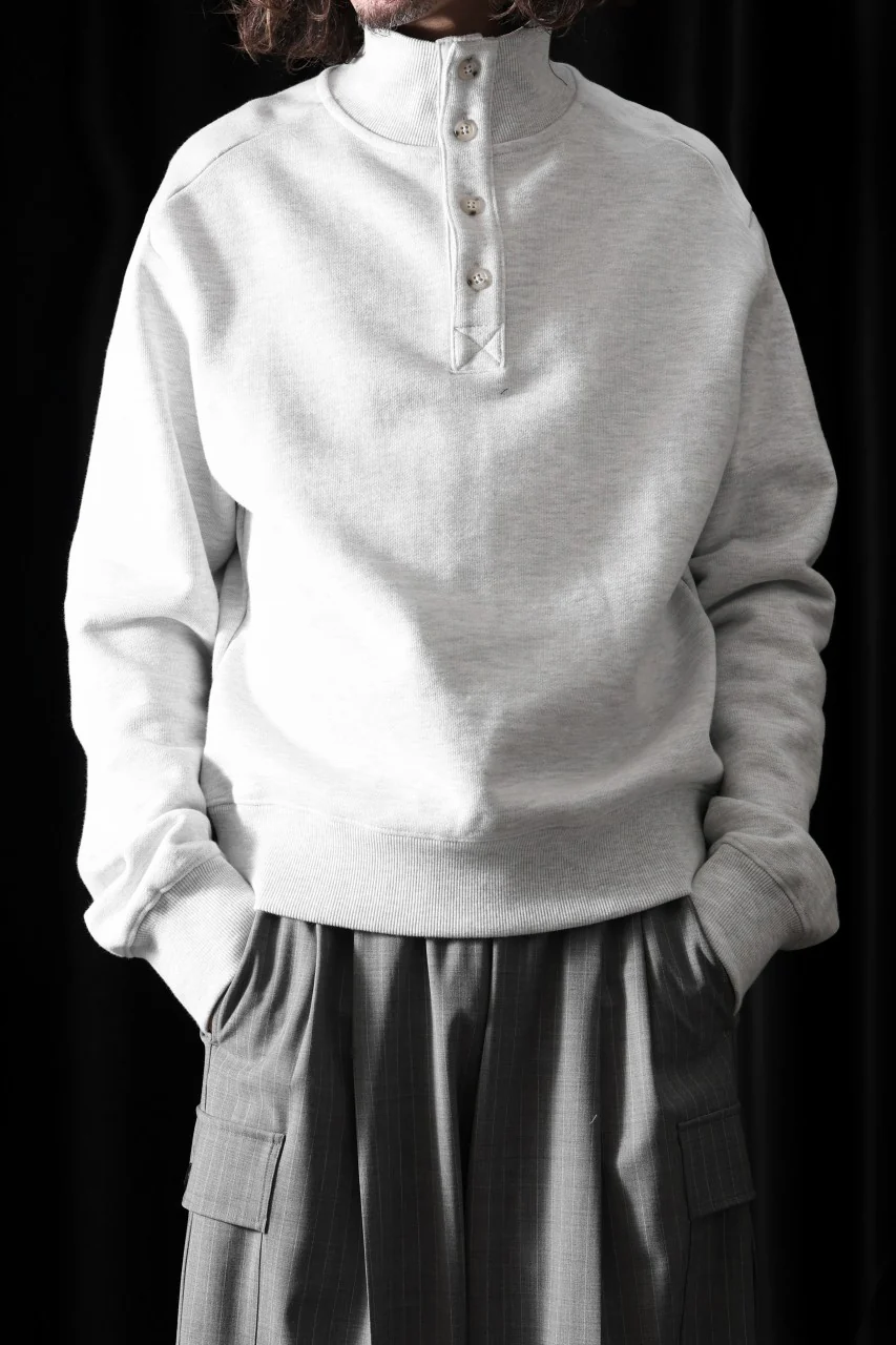 entire studios PORT PULLOVER SWEAT (HEATHER GREY) - Image 2