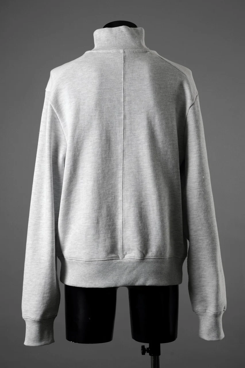 entire studios PORT PULLOVER SWEAT (HEATHER GREY) - Image 5