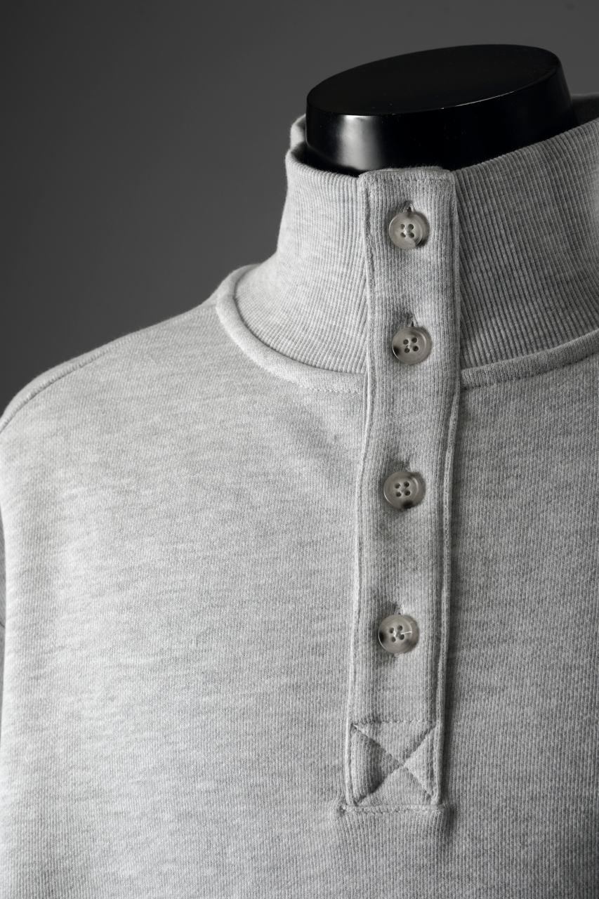 entire studios PORT PULLOVER SWEAT (HEATHER GREY) - Image 6