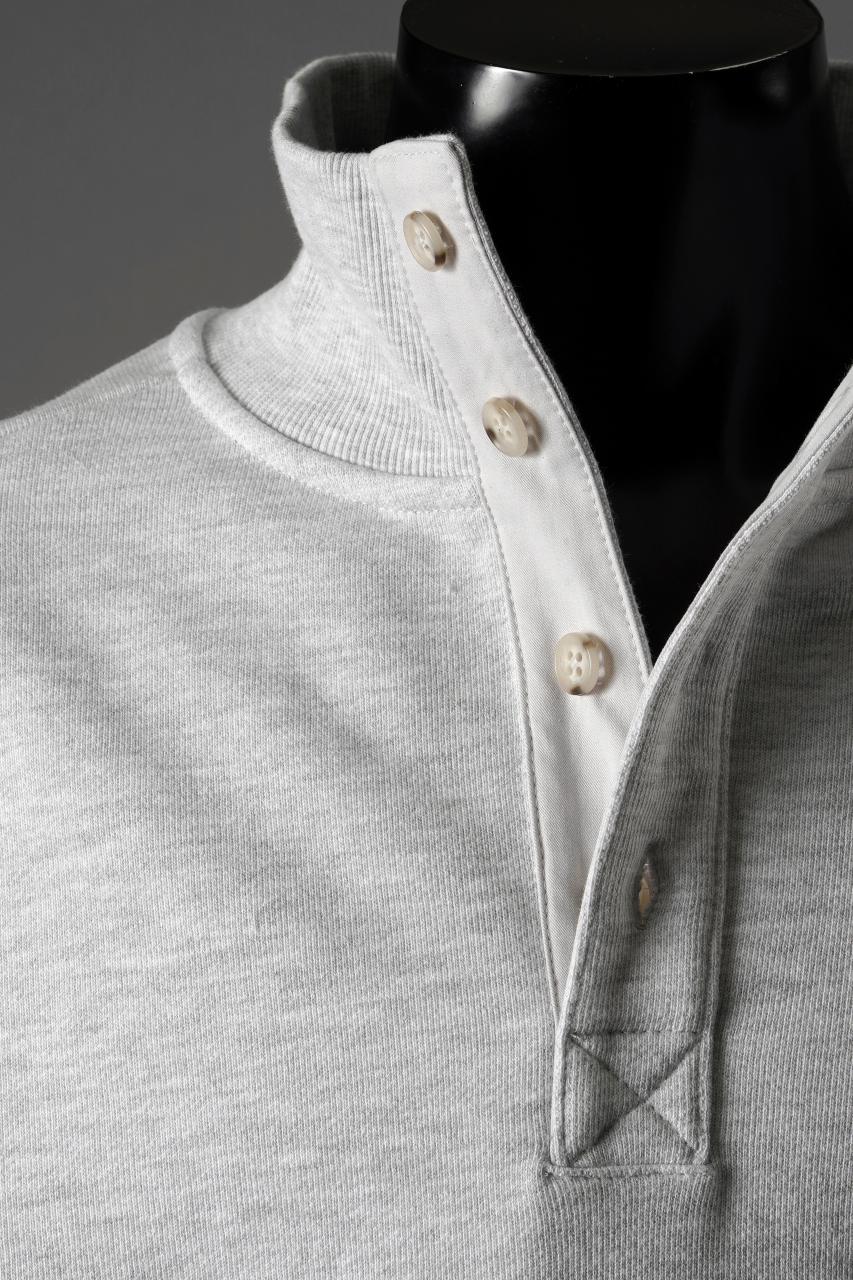 entire studios PORT PULLOVER SWEAT (HEATHER GREY) - Image 7