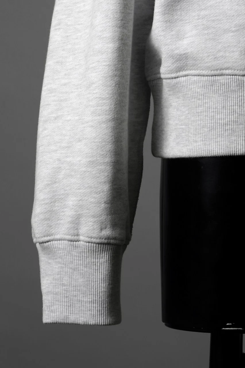 entire studios PORT PULLOVER SWEAT (HEATHER GREY) - Image 8