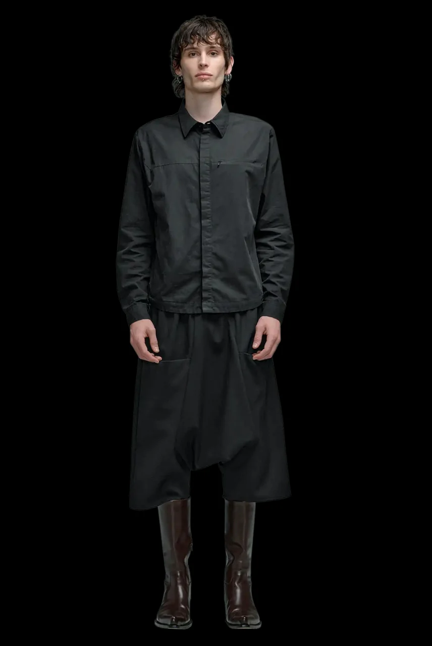 entire studios SADDLE SHORTS (BLACK) - Image 12