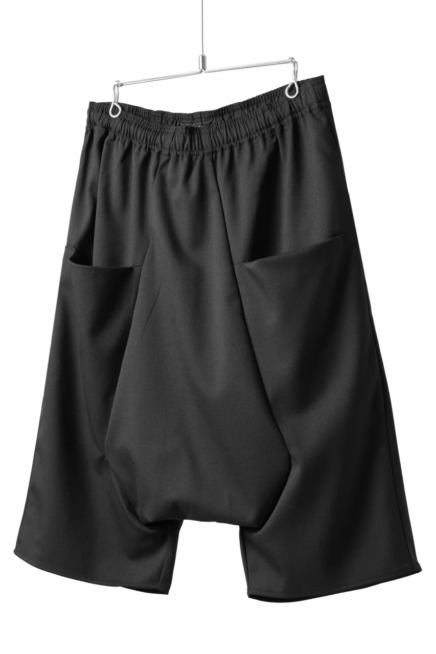 entire studios SADDLE SHORTS (BLACK) - Image 2