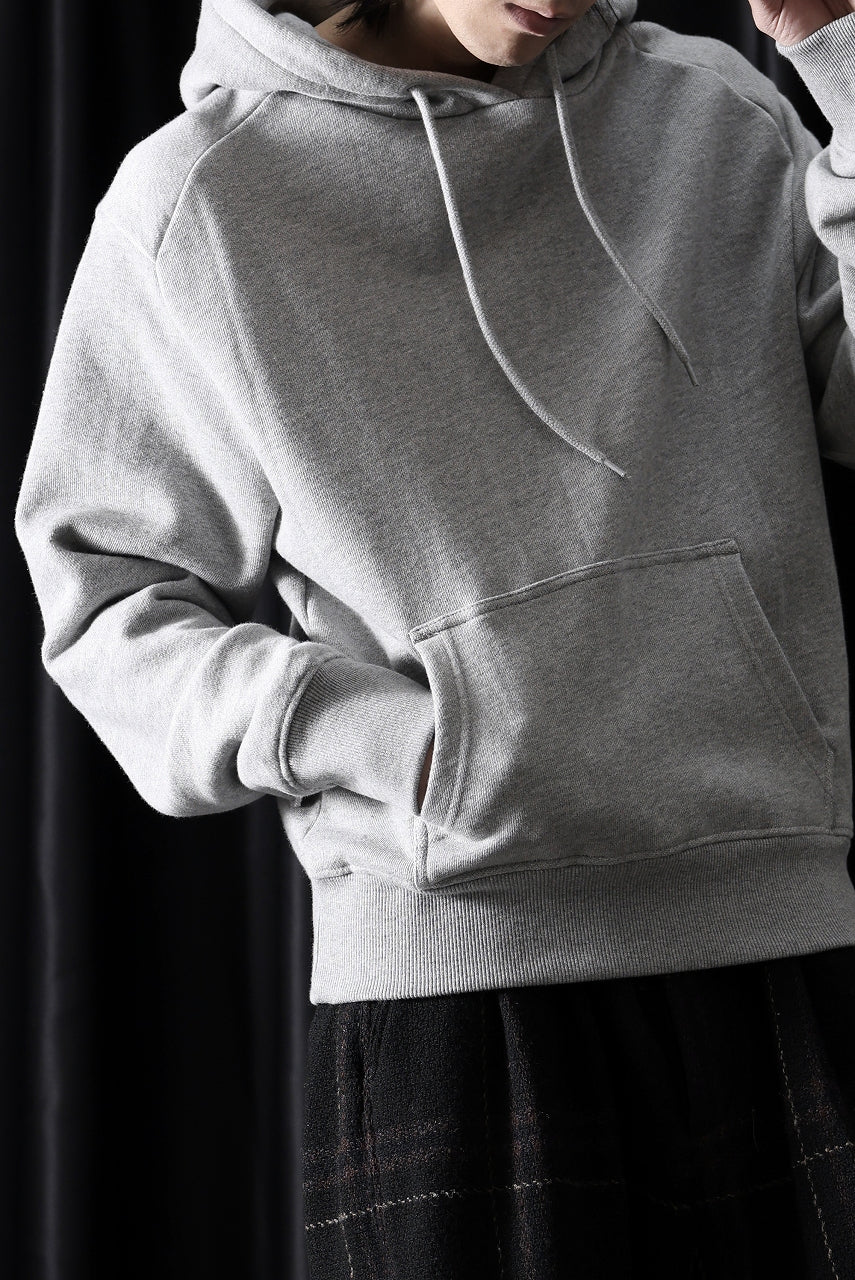 entire studios STANDARD HOOD SWEAT PARKA (GREY MARLE) - Image 3