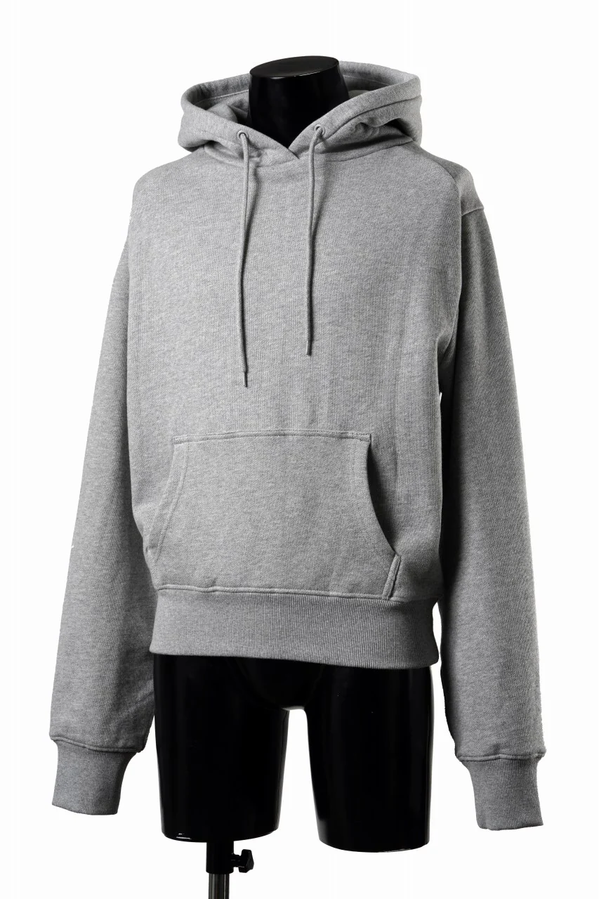 entire studios STANDARD HOOD SWEAT PARKA (GREY MARLE) - Image 4
