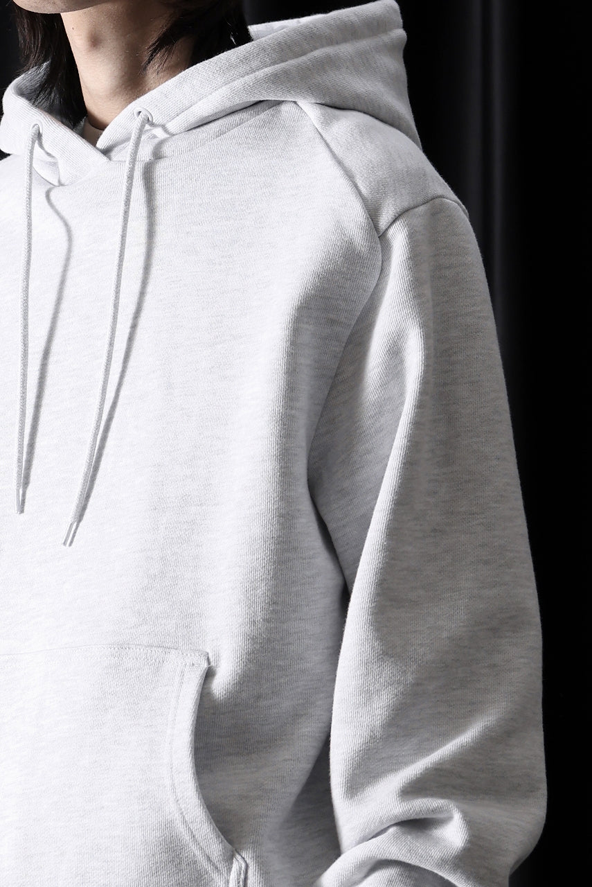 entire studios STANDARD HOOD SWEAT PARKA (HEATHER GREY) - Image 11