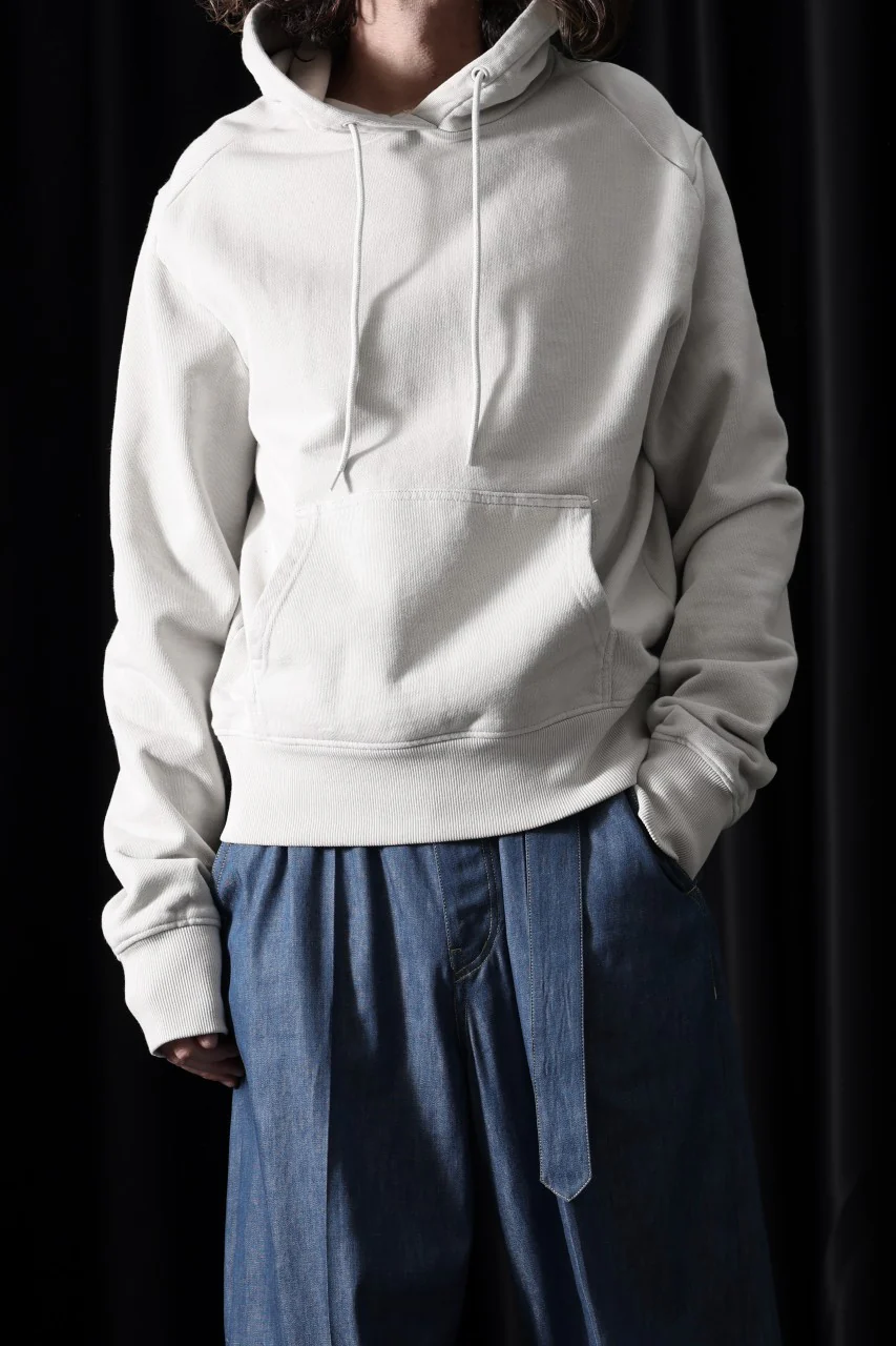 entire studios STANDARD HOOD SWEAT PARKA (OFF WHITE) - Image 8
