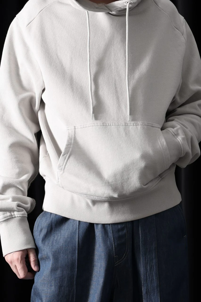 entire studios STANDARD HOOD SWEAT PARKA (OFF WHITE) - Image 9