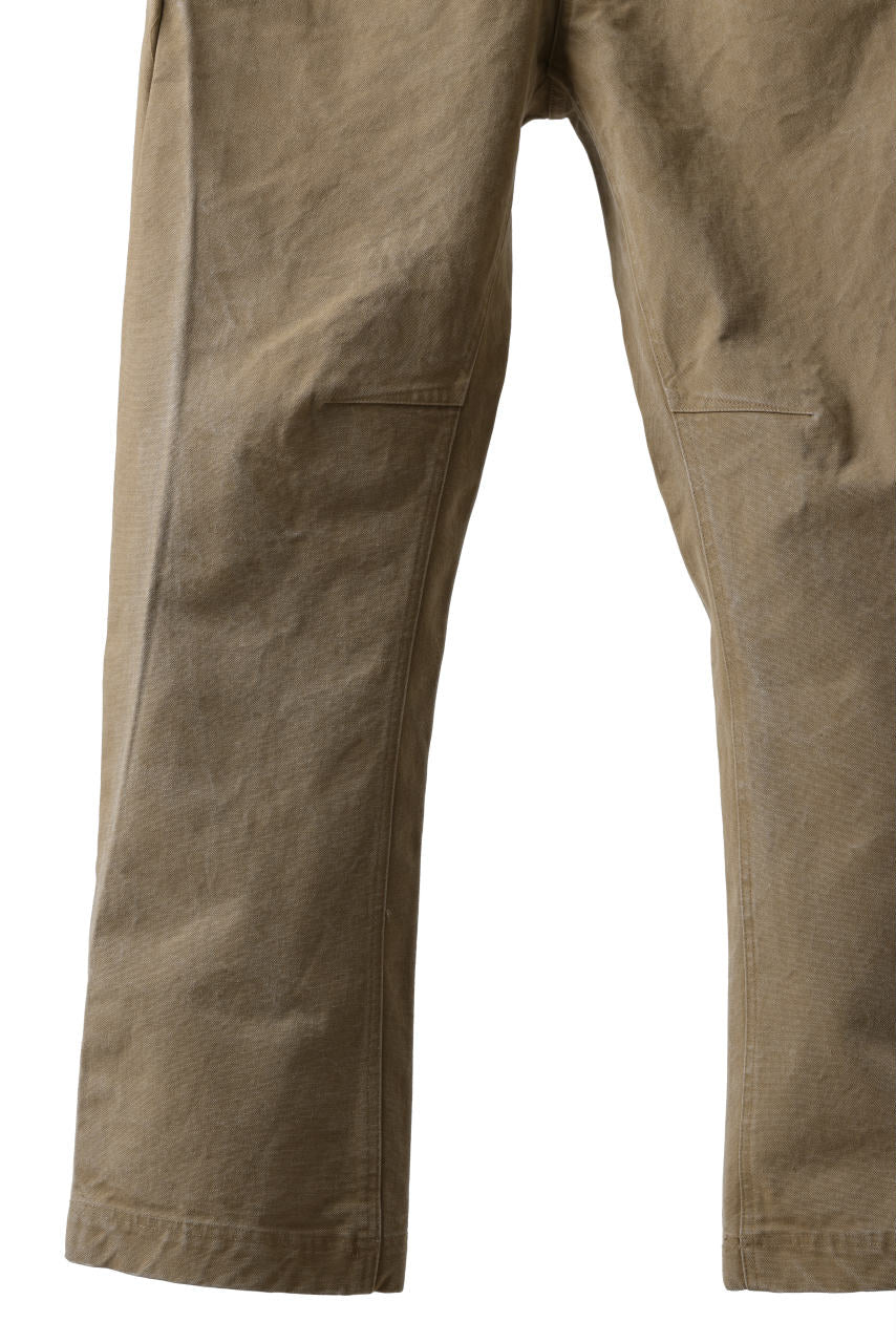 entire studios TASK TROUSERS / 16.0oz COTTON CANVAS (DUST) - Image 15