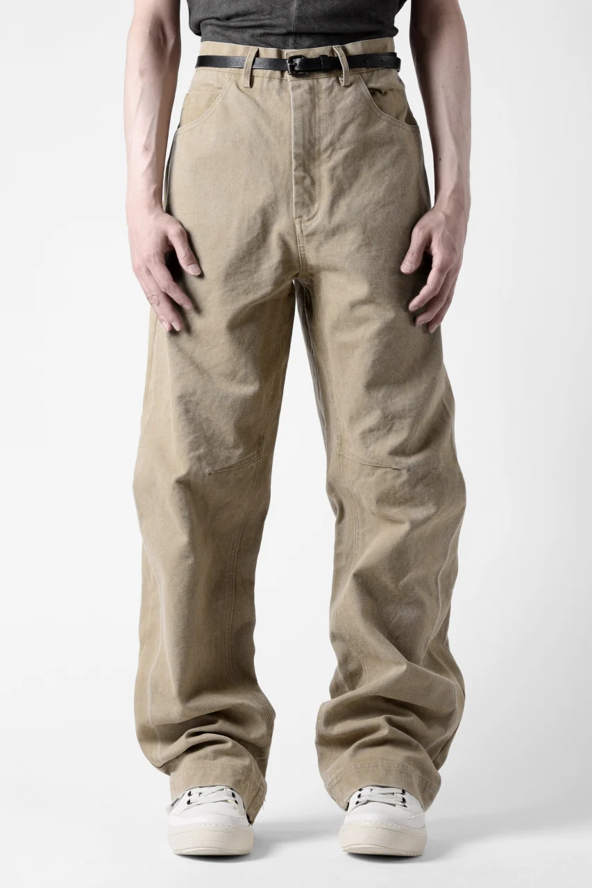 entire studios TASK TROUSERS / 16.0oz COTTON CANVAS (DUST) - Image 2