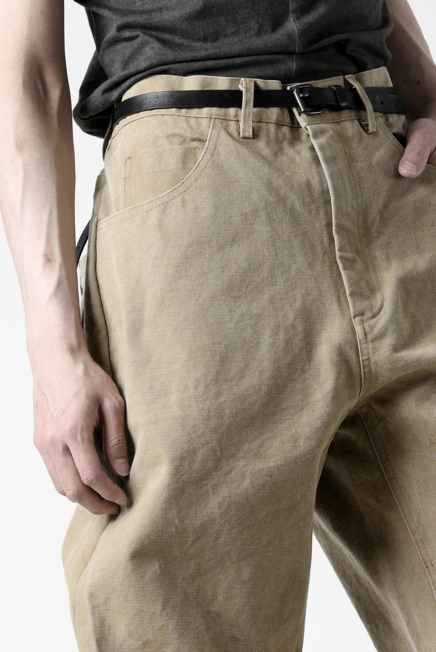 entire studios TASK TROUSERS / 16.0oz COTTON CANVAS (DUST) - Image 24