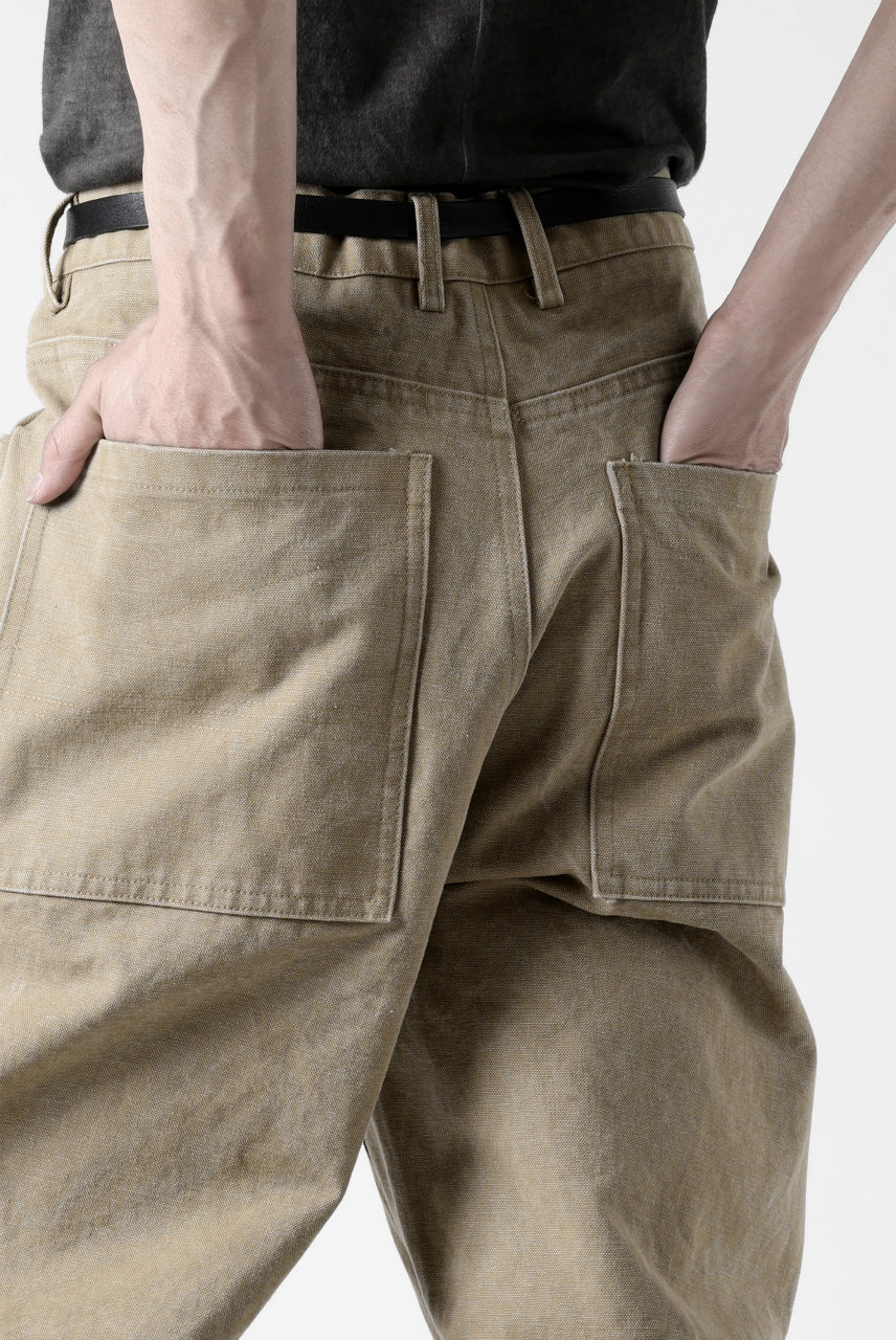 entire studios TASK TROUSERS / 16.0oz COTTON CANVAS (DUST) - Image 26