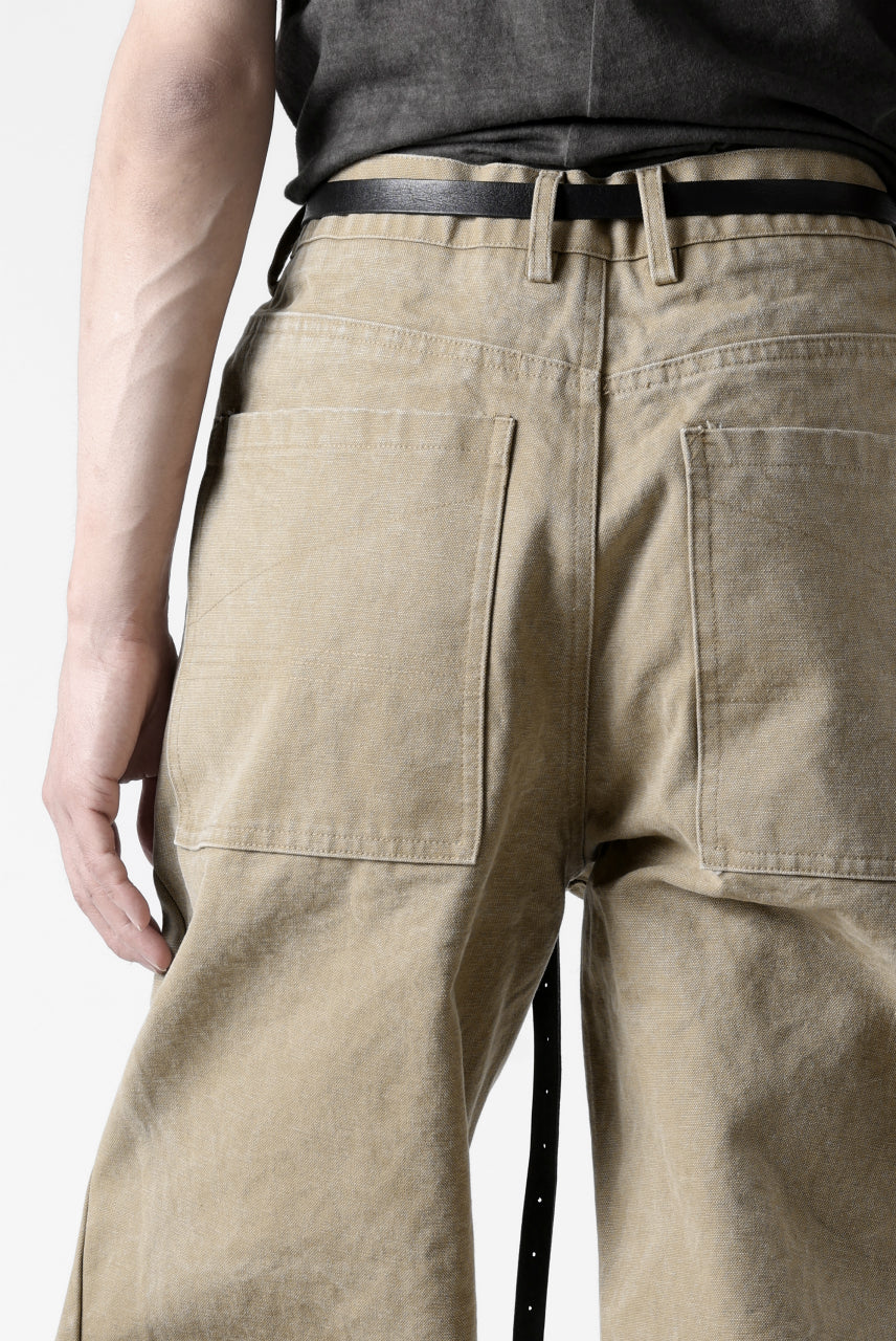 entire studios TASK TROUSERS / 16.0oz COTTON CANVAS (DUST) - Image 27