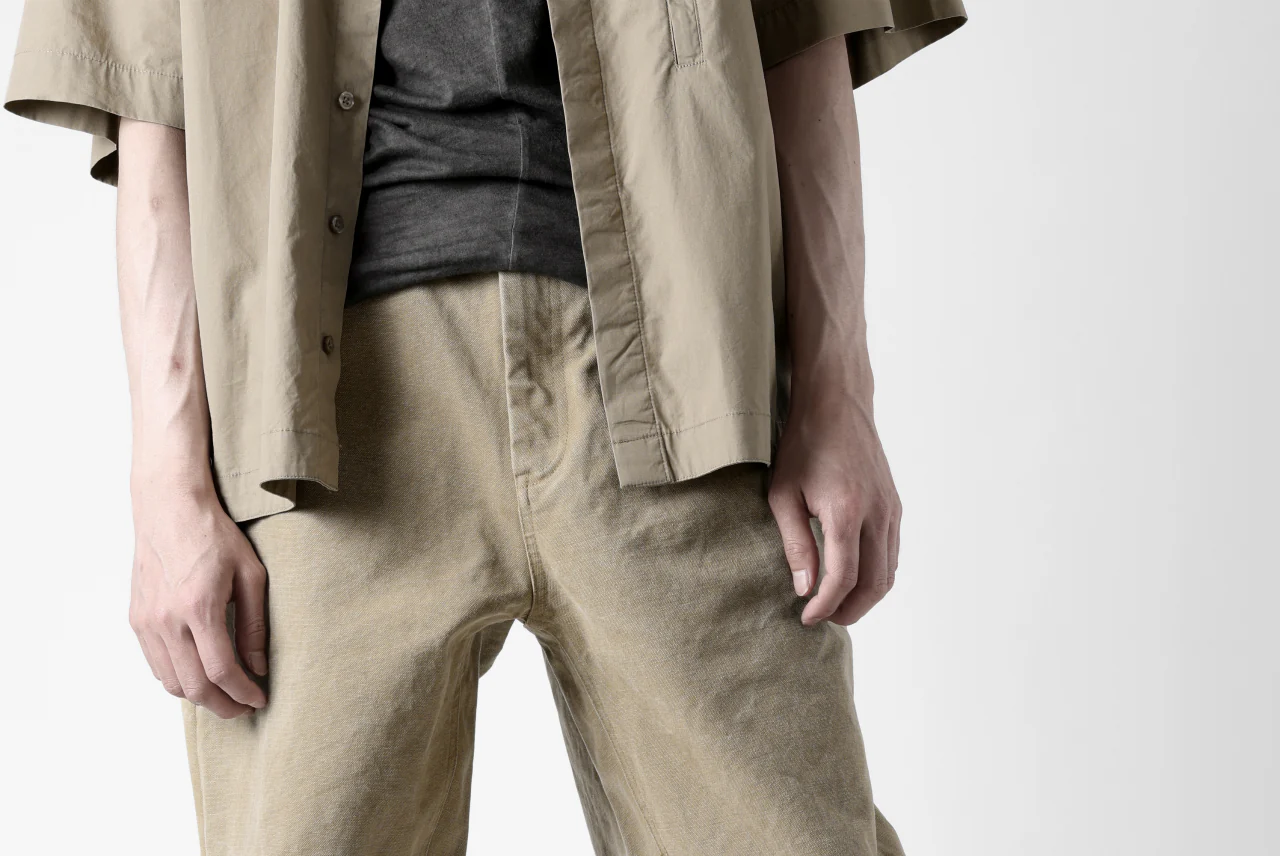 entire studios TASK TROUSERS / 16.0oz COTTON CANVAS (DUST) - Image 28